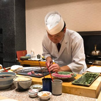 Dinner at Sushi Hirokawa