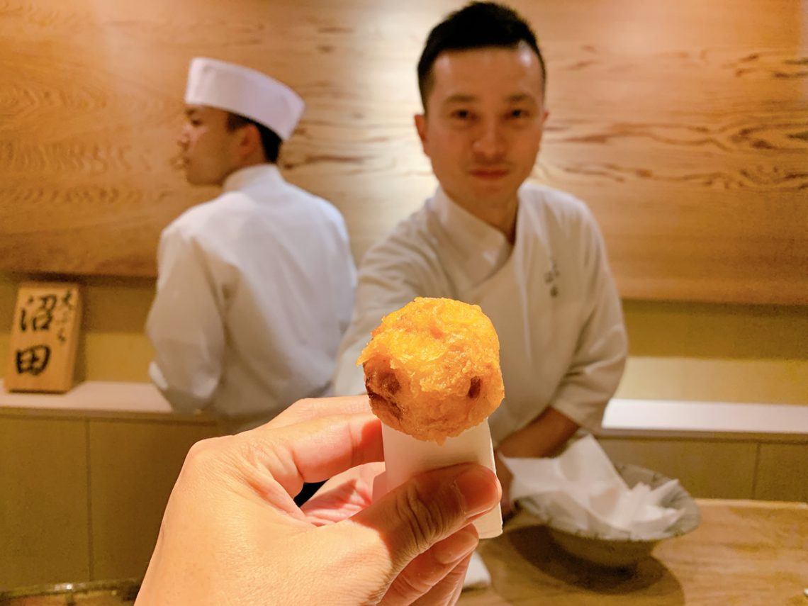 Spectacular Tempura Restaurant in Osaka "Tempura Numata
